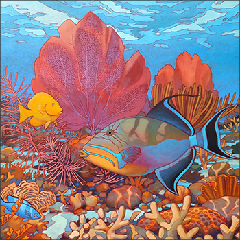 Coral Reef Art on Tuckerman Reef - Underwater Scenes, Coral, Reef Fish ...